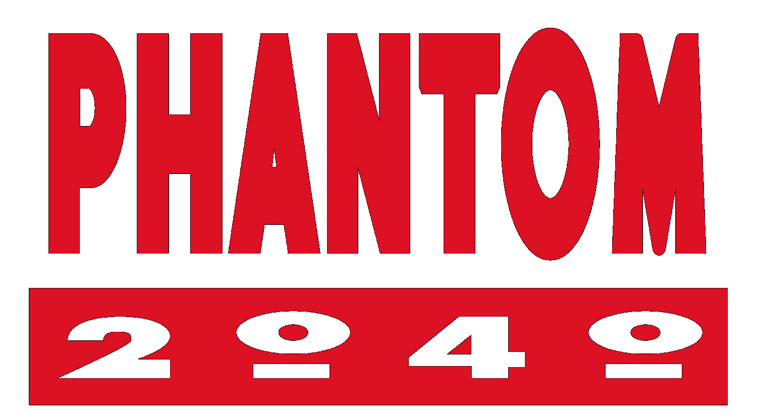 Phantom 2040 logo for Super Nintendo